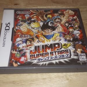 Jump Superstars (Nintendo DS, 2005) - Japanese Version Complete In Box